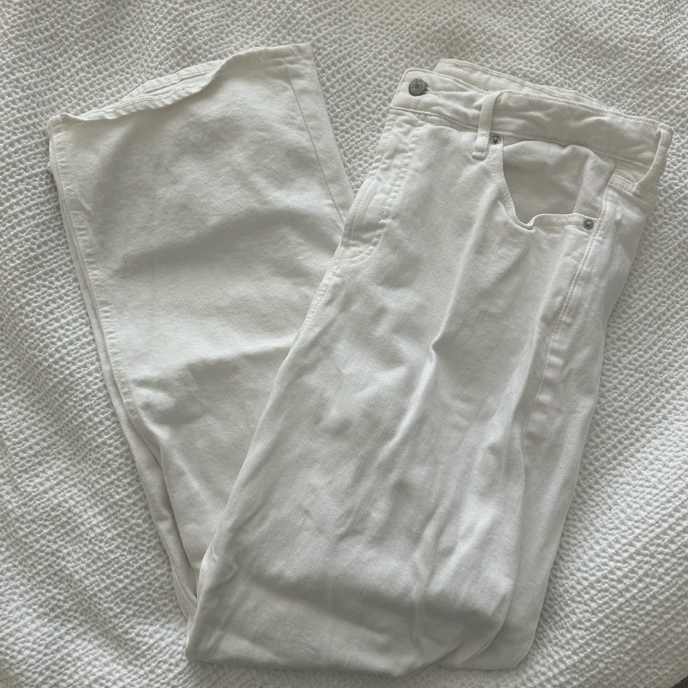 old navy sky hi wide leg jeans